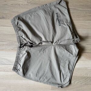 Fear of God Essentials Athletic Shorts in Gray